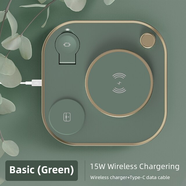 LumiCharge 3-in-1 Wireless Charging Lamp (15W)
