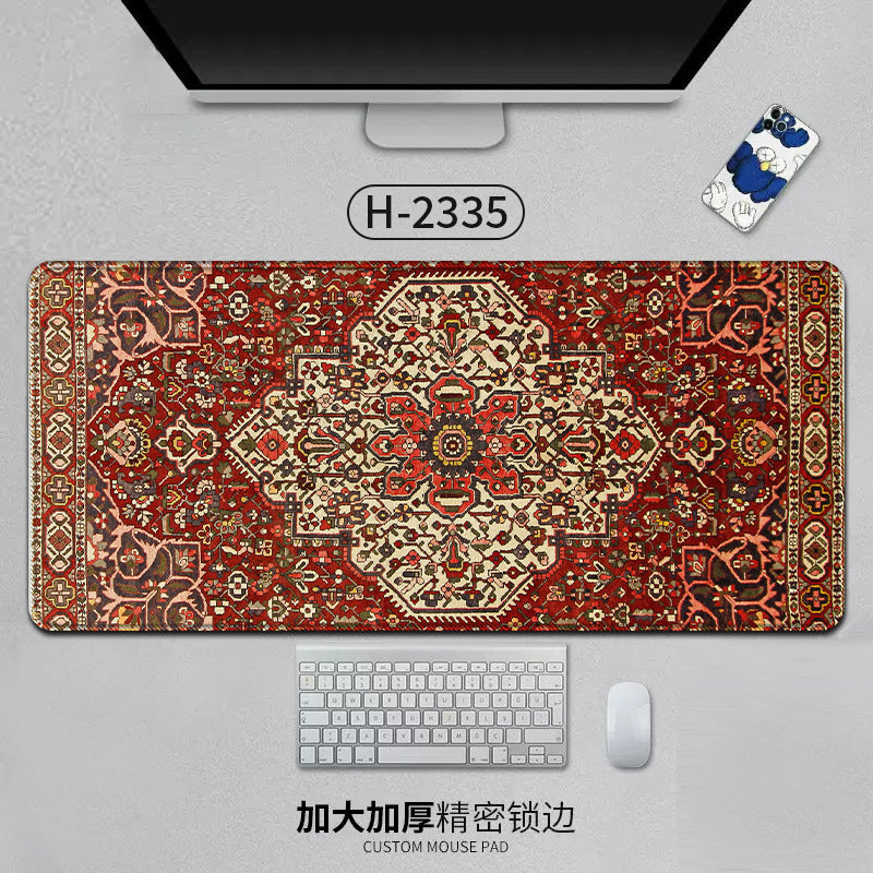 Persian Style Large Desk Mouse Pad – Anti-Slip Rubber Office & Gaming Mat