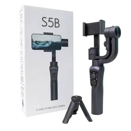 S5B 3-Axis Smartphone Gimbal Stabilizer with AI Tracking