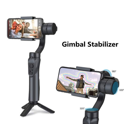 3-Axis Handheld Phone Gimbal Stabilizer F6