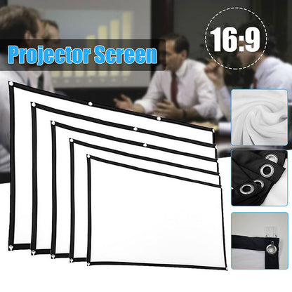 60"-120″ Portable HD Projector Screen (Indoor & Outdoor)