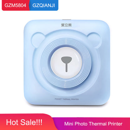 58mm Mini Bluetooth Thermal Printer – Portable Wireless Printer for Photos, Notes & Labels