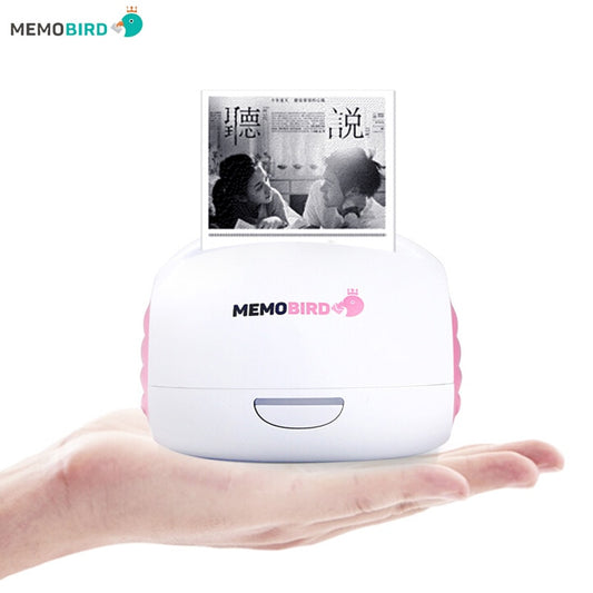 MEMOBIRD G2 Mini Wireless Thermal Printer – Bluetooth & WiFi Photo & Label Printer