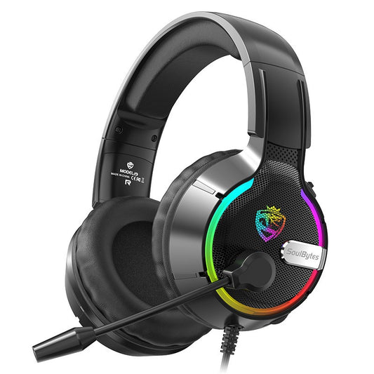 Soulbytes S19 RGB Wired Gaming Headset – Pro Anchor Edition