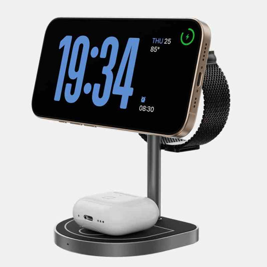 OrbitCharge 3-in-1 Magnetic Wireless Charging Stand