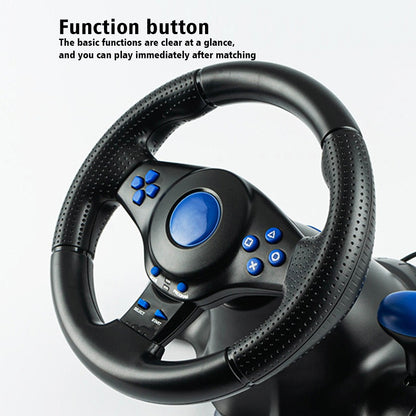 7-in-1 Universal Racing Steering Wheel Controller