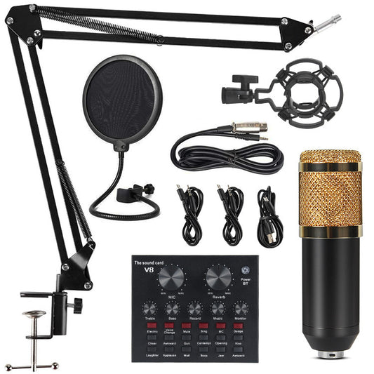 V8 Podcast & Live Streaming Audio Interface Kit