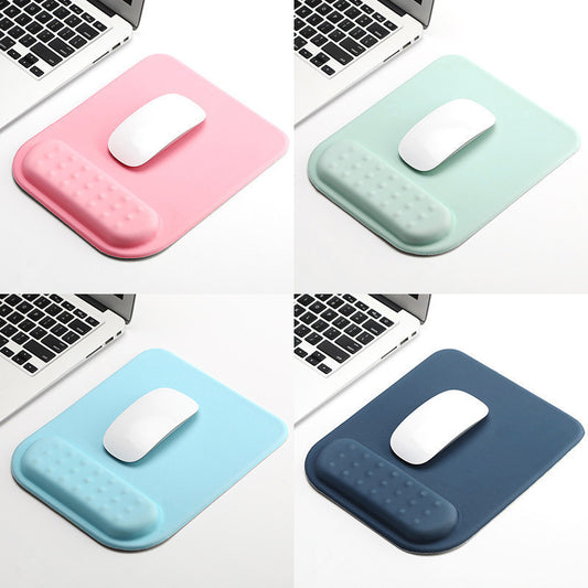 SoftTouch Ergonomic Mouse Pad with Silicone Wrist Support