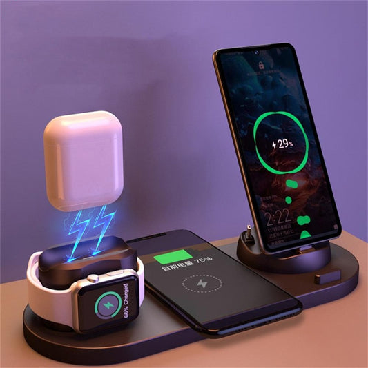 PowerHub 6 Wireless Charging Station